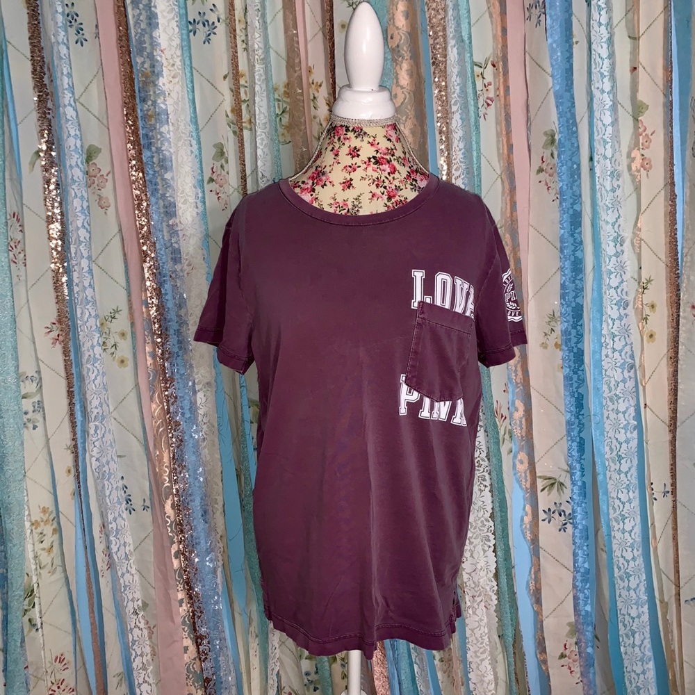 Victoria’s Secret LOVE PINK Oversized Tee Small